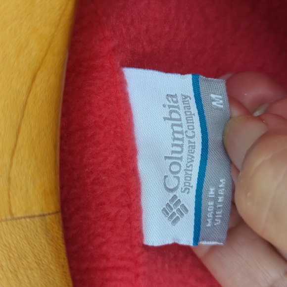 Women's Columbia full zip lightweight fleece jacket size medium - Picture 9 of 9